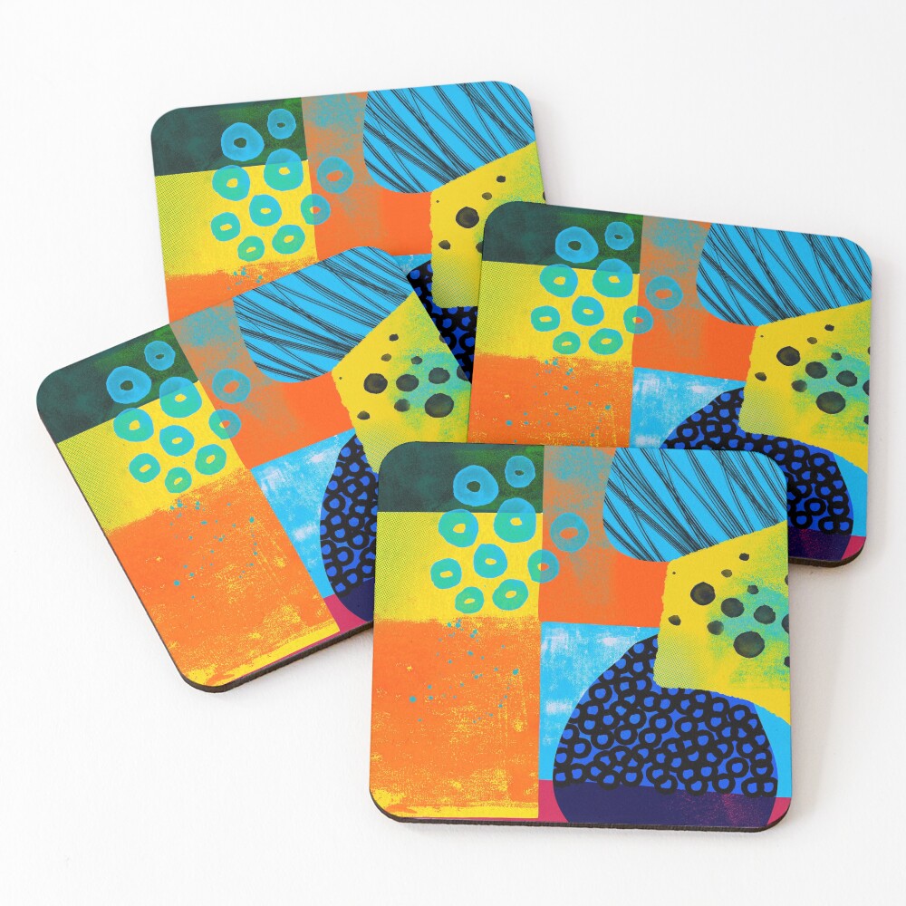 Item preview, Coasters (Set of 4) designed and sold by PattenMonster.