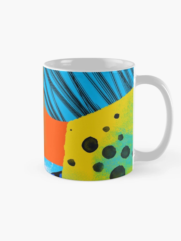 Thumbnail 3 of 6, Coffee Mug, Abstract Sharp Pattern designed and sold by PattenMonster.