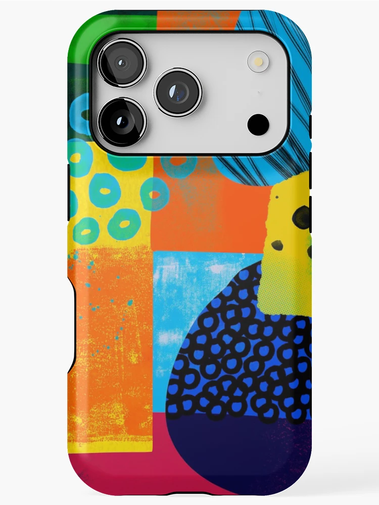 Thumbnail 1 of 4, iPhone Case, Abstract Sharp Pattern designed and sold by PattenMonster.