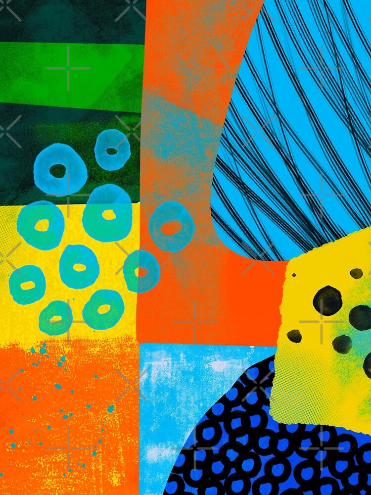 Thumbnail 5 of 5, A-Line Dress, Abstract Sharp Pattern designed and sold by PattenMonster.