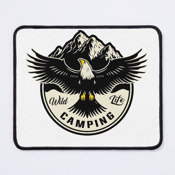 Item preview, Wild Life Camping - Eagle designed and sold by mouad naouiri.
