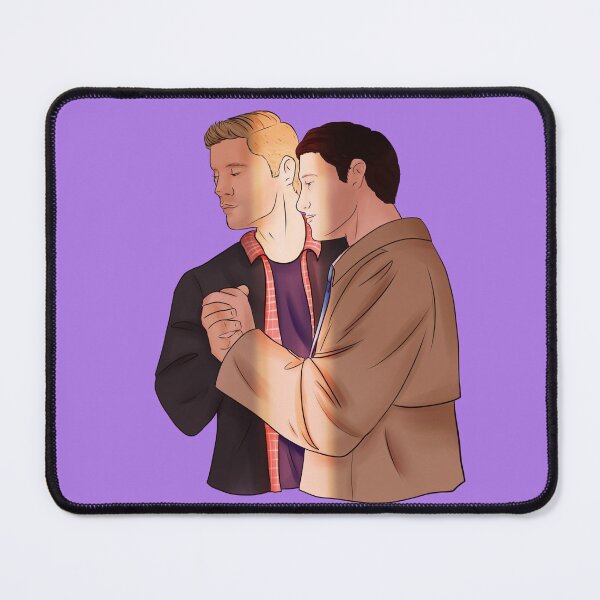 Item preview, Dean and Castiel dancing designed and sold by gildaaguillon.