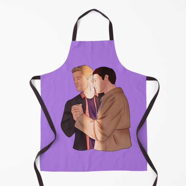 Item preview, Dean and Castiel dancing designed and sold by gildaaguillon.