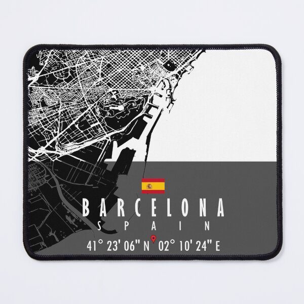 Item preview, Barcelona Map Spain designed and sold by hatimelhag.
