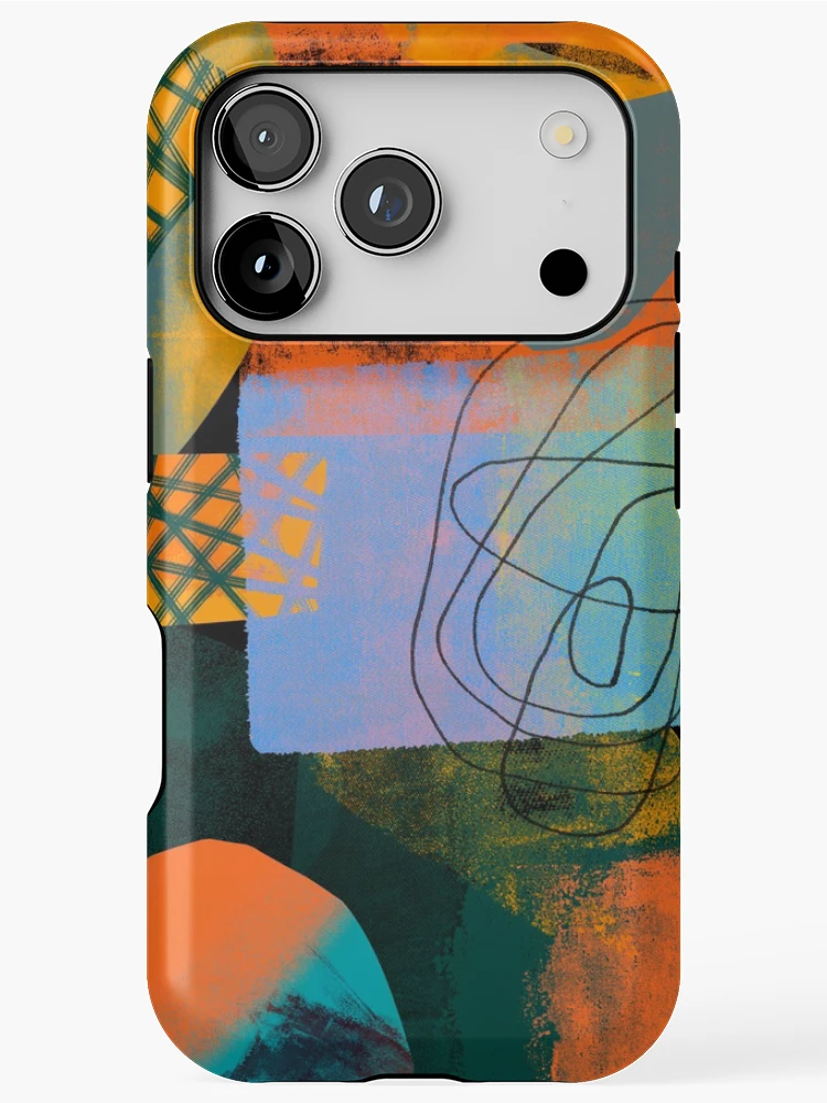 Thumbnail 1 of 4, iPhone Case, Abstract Sharp Pattern designed and sold by PattenMonster.