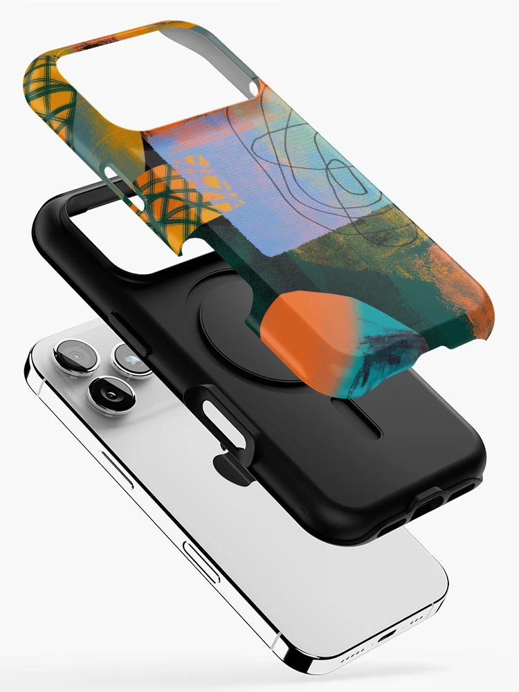 Thumbnail 2 of 4, iPhone Case, Abstract Sharp Pattern designed and sold by PattenMonster.