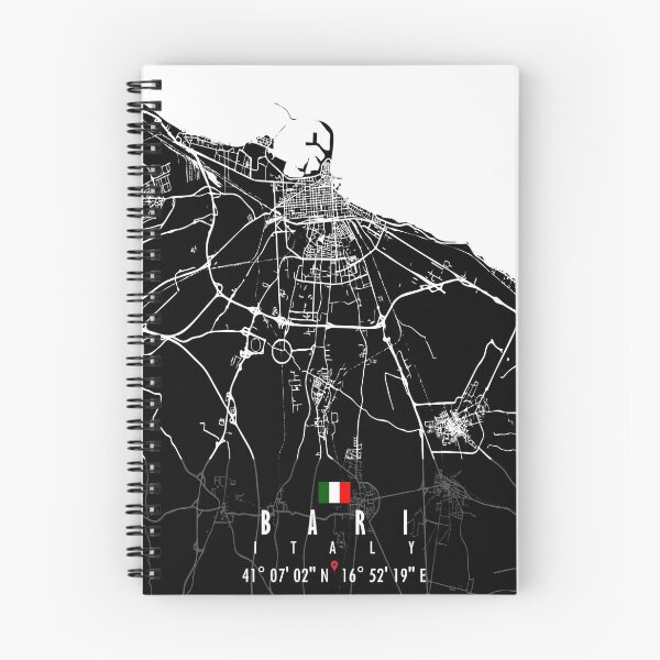 Item preview, Bari Map Italy designed and sold by hatimelhag.