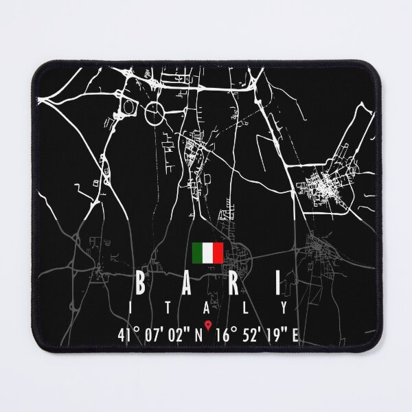 Item preview, Bari Map Italy designed and sold by hatimelhag.