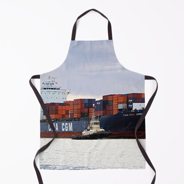 Item preview, Container cargo ship and tug designed and sold by FranWest.