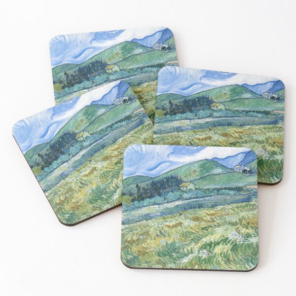 Item preview, Van Gogh - Landscape from Saint Remy designed and sold by hardscuffle.