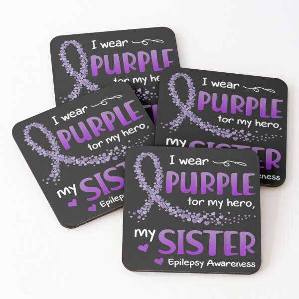 Item preview, Wear Purple For My Sister Epilepsy designed and sold by StarcyWol.