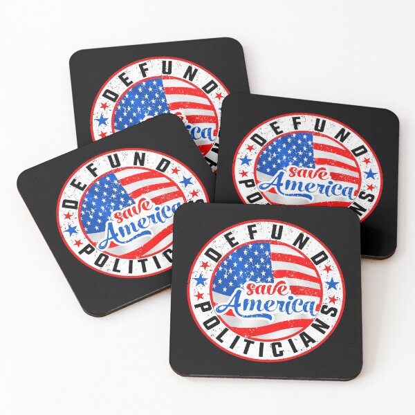 Item preview, Defund The Politicians Save America - Libertarian Political Anti Government  designed and sold by levdone.