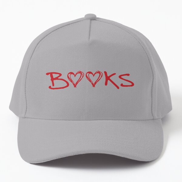 Book Hearts Baseball Cap