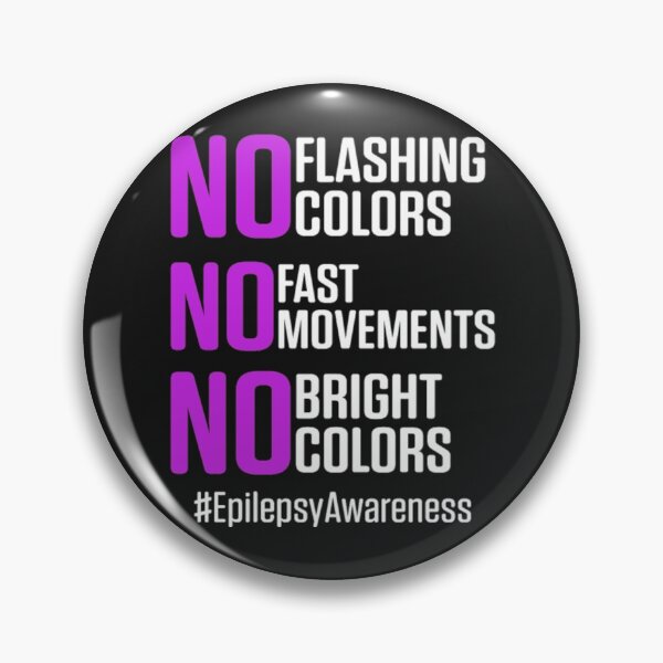 Item preview, NO Flashing colors fast Movements Bright Epilepsy designed and sold by StarcyWol.