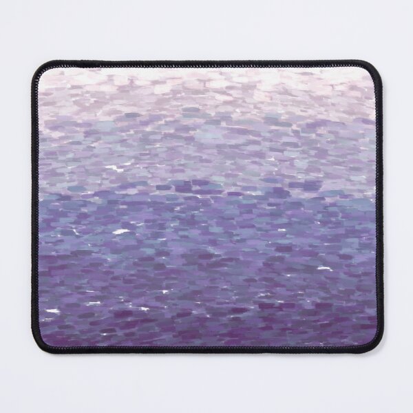 Item preview, Abstract purple monochromatic ombre ocean painting designed and sold by Steph-draws.