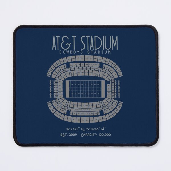 Item preview, Dallas Cowboys AT&T Stadium Poster Print designed and sold by Birch Trail Boutique.