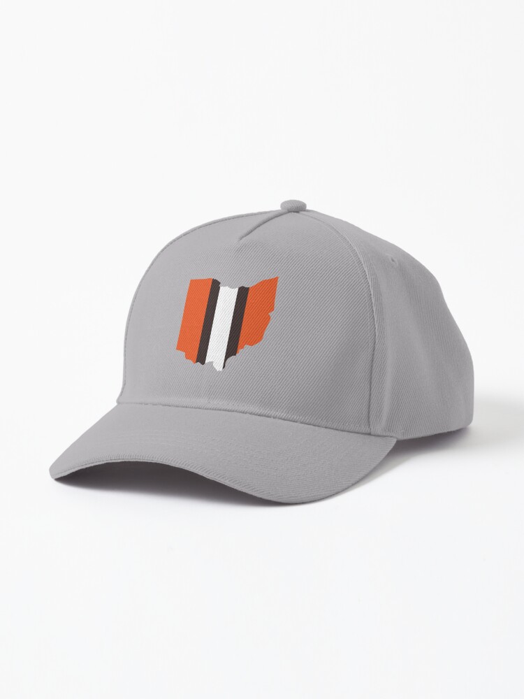 Cleveland Browns Stripe Cap for Sale by corbrand
