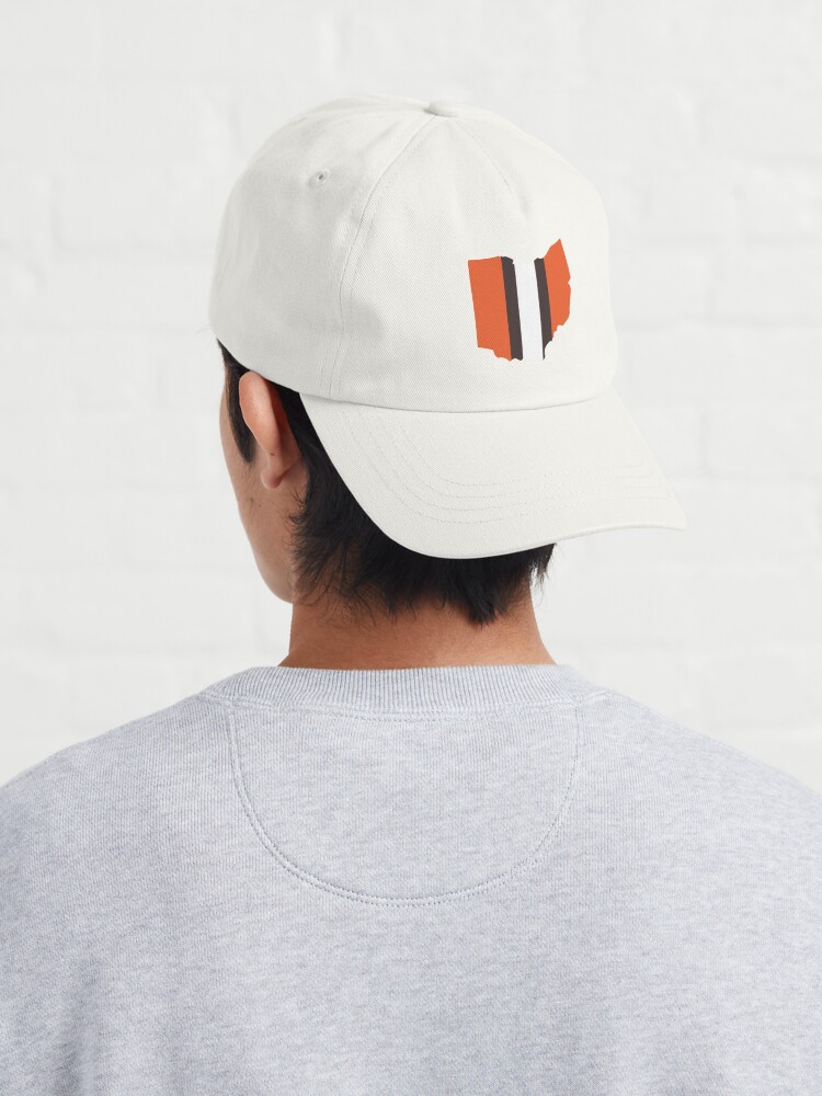 Cleveland Browns Stripe' Cap for Sale by corbrand