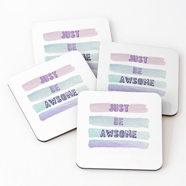 Item preview, JUST BE AWSOME T-shirt , quote t-shirt , t-shirt with saying designed and sold by LilaDiams.