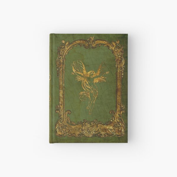 Angel Fairy Butterfly Vintage Hardcover Journal