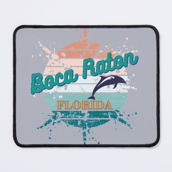 Item preview, Boca Raton Exploding Retro Sunset Graphic Design designed and sold by adriana-holmes.