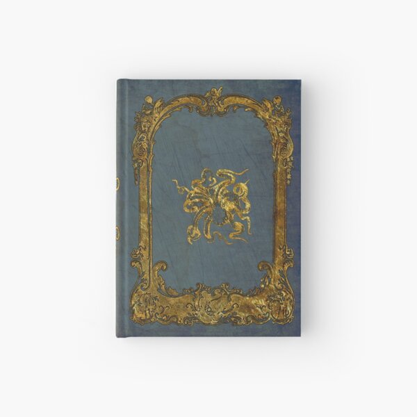 Octopus Seahorse Steampunk Hardcover Journal