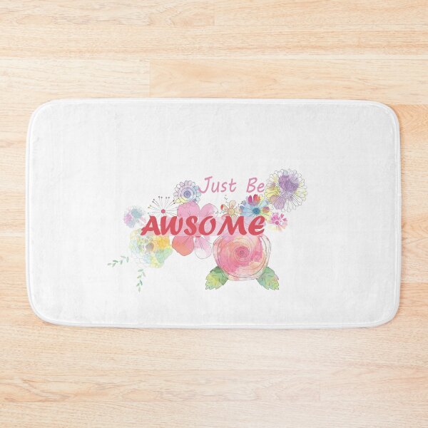 Item preview, JUST BE AWSOME T-shirt , quote t-shirt , t-shirt with saying designed and sold by LilaDiams.