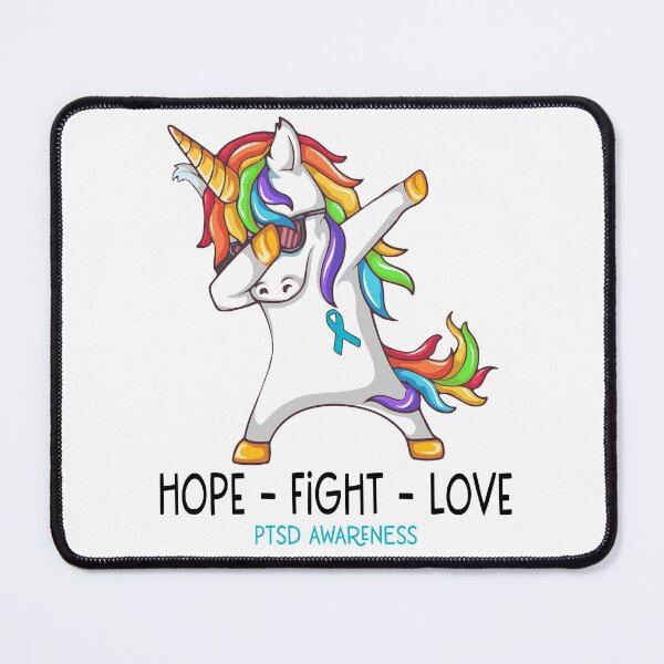 Item preview, Hope Fight Love PTSD Awareness designed and sold by Brad-FI.
