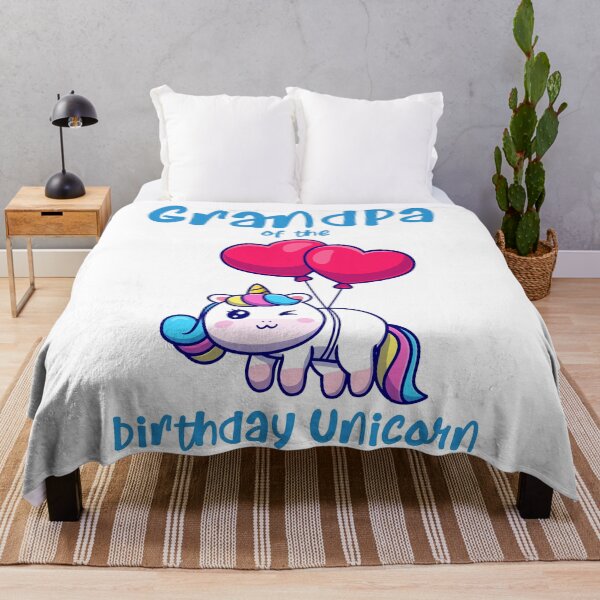 Item preview, GrandPa of the Birthday Unicorn designed and sold by Gaalaxyz.
