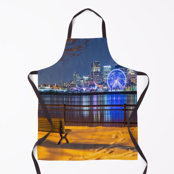 Item preview, Winter Montreal view designed and sold by RezieMart.