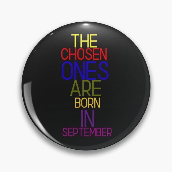 Item preview, THE CHOSEN ONES ARE BORN IN SEPTEMBER  designed and sold by RetroPlaceee.