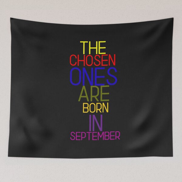 Item preview, THE CHOSEN ONES ARE BORN IN SEPTEMBER  designed and sold by RetroPlaceee.
