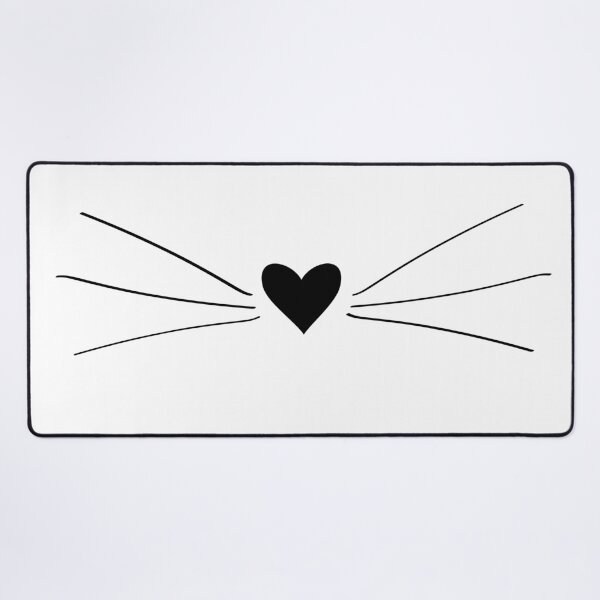 Item preview, Cat Heart Nose & Whiskers designed and sold by DanaAndTheBooks.