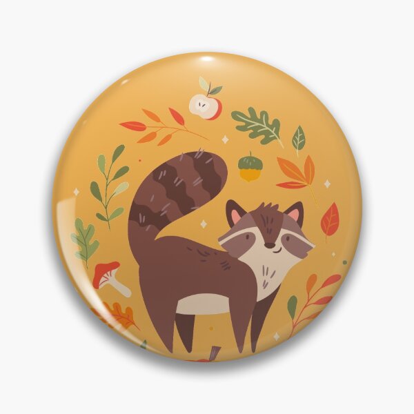 Item preview, autumn racoon designed and sold by hobbystore0-0.