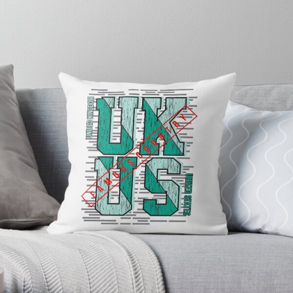US UK famous country Throw Pillow