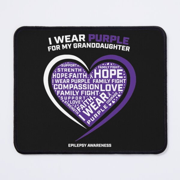Item preview, Wear Purple Granddaughter Epilepsy Awareness designed and sold by StarcyWol.