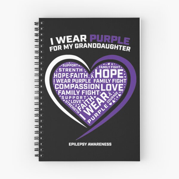 Item preview, Wear Purple Granddaughter Epilepsy Awareness designed and sold by StarcyWol.