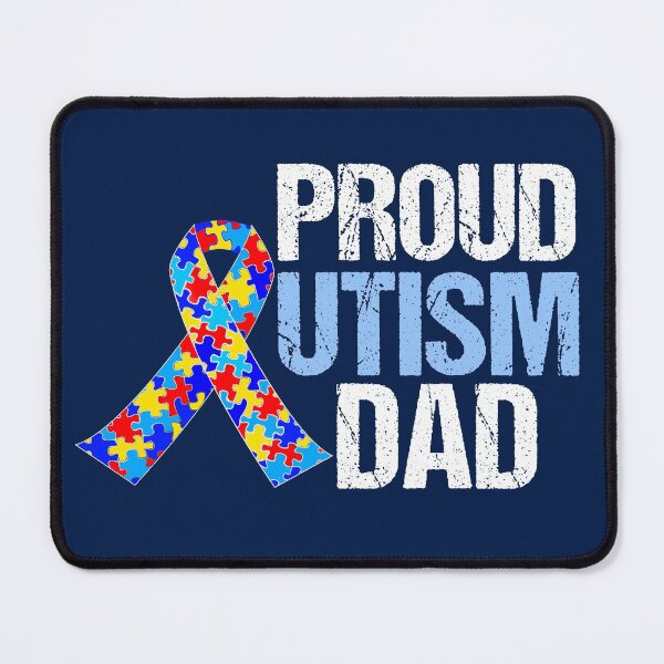 Item preview, Proud Autism Dad designed and sold by Epic Love Designs.