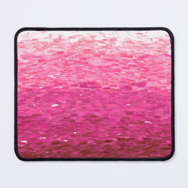 Item preview, Abstract red monochromatic ombre ocean painting designed and sold by Steph-draws.