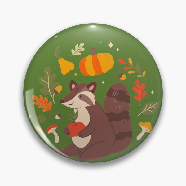 Item preview, autumn racoon designed and sold by hobbystore0-0.