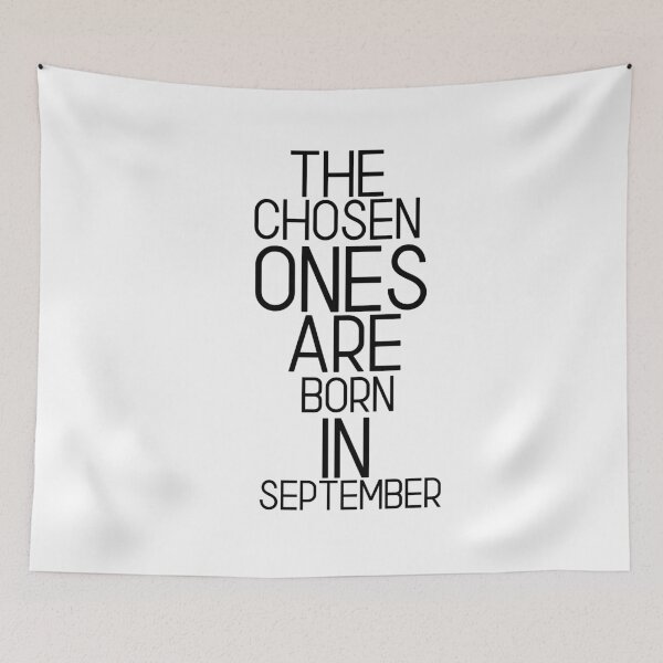 Item preview, Copy of THE CHOSEN ONES ARE BORN IN SEPTEMBER  designed and sold by RetroPlaceee.