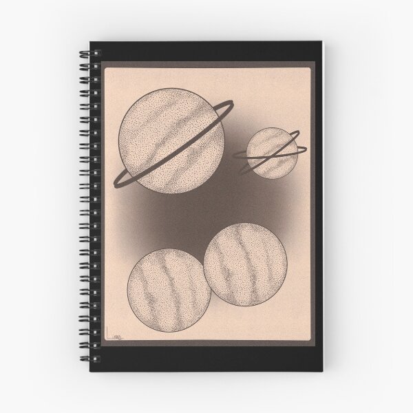 Item preview, Stipple planets  designed and sold by Lianaloucks.