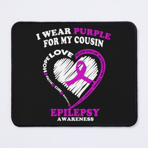 Item preview, Wear Purple Cousin Epilepsy Awareness designed and sold by StarcyWol.