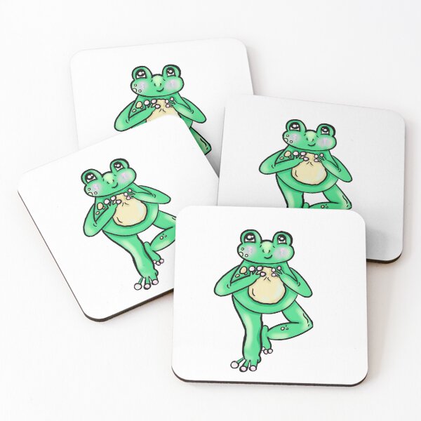 Item preview, Yoga Frog Graphic designed and sold by BioLushGraphics.