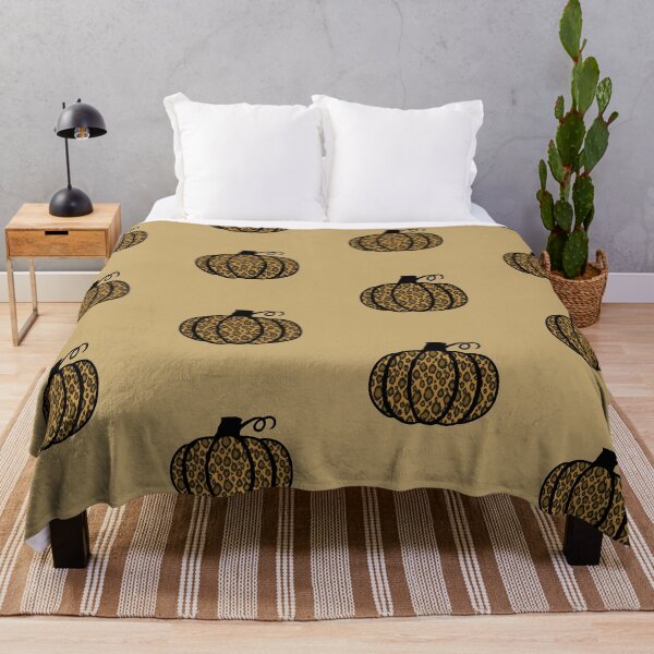 Item preview, Leopard Pumpkin Cheetah Print Halloween  designed and sold by NerdyChibi.
