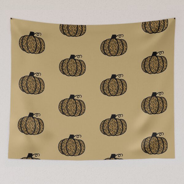 Item preview, Leopard Pumpkin Cheetah Print Halloween  designed and sold by NerdyChibi.