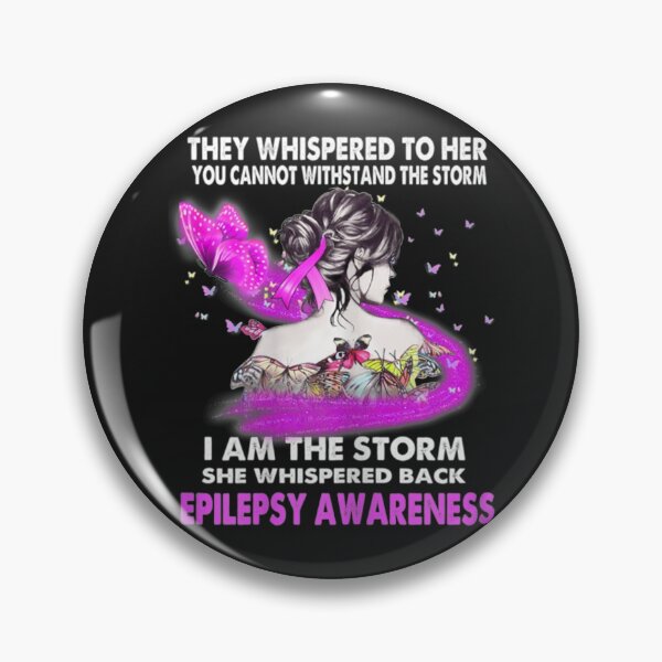 Item preview, I Am The Storm Epilepsy Awareness designed and sold by StarcyWol.