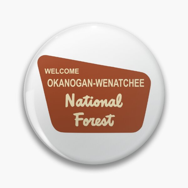 Item preview, Okanogan Wenatchee National Forest Sign Washington WA designed and sold by cangurojoe.