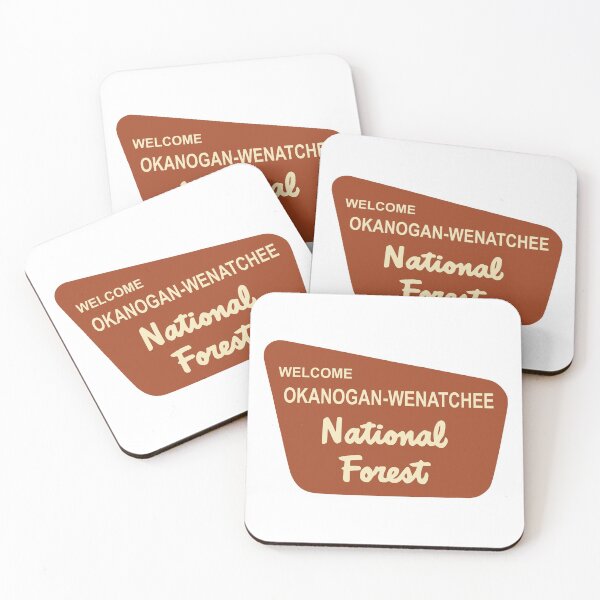 Item preview, Okanogan Wenatchee National Forest Sign Washington WA designed and sold by cangurojoe.