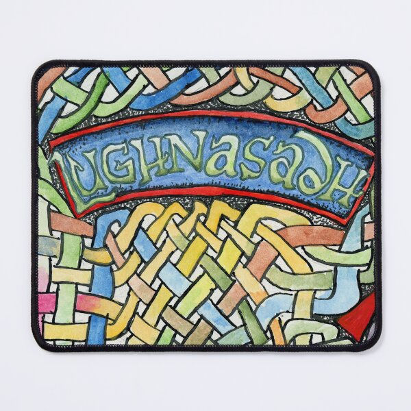Item preview, Lughnasadh with Knotwork Background designed and sold by Crystal Odenkirk.
